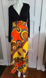 Vintage maxi dress